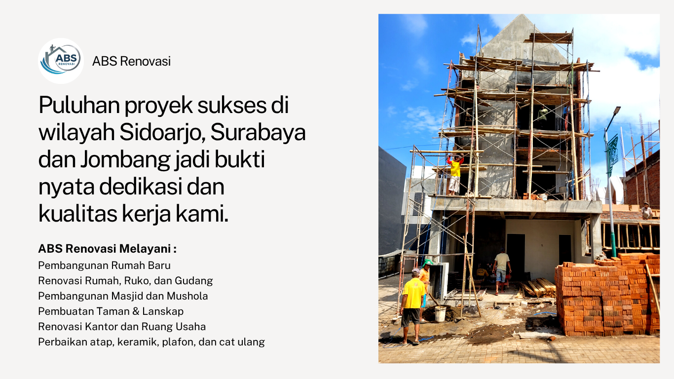Jasa Renovasi Surabaya