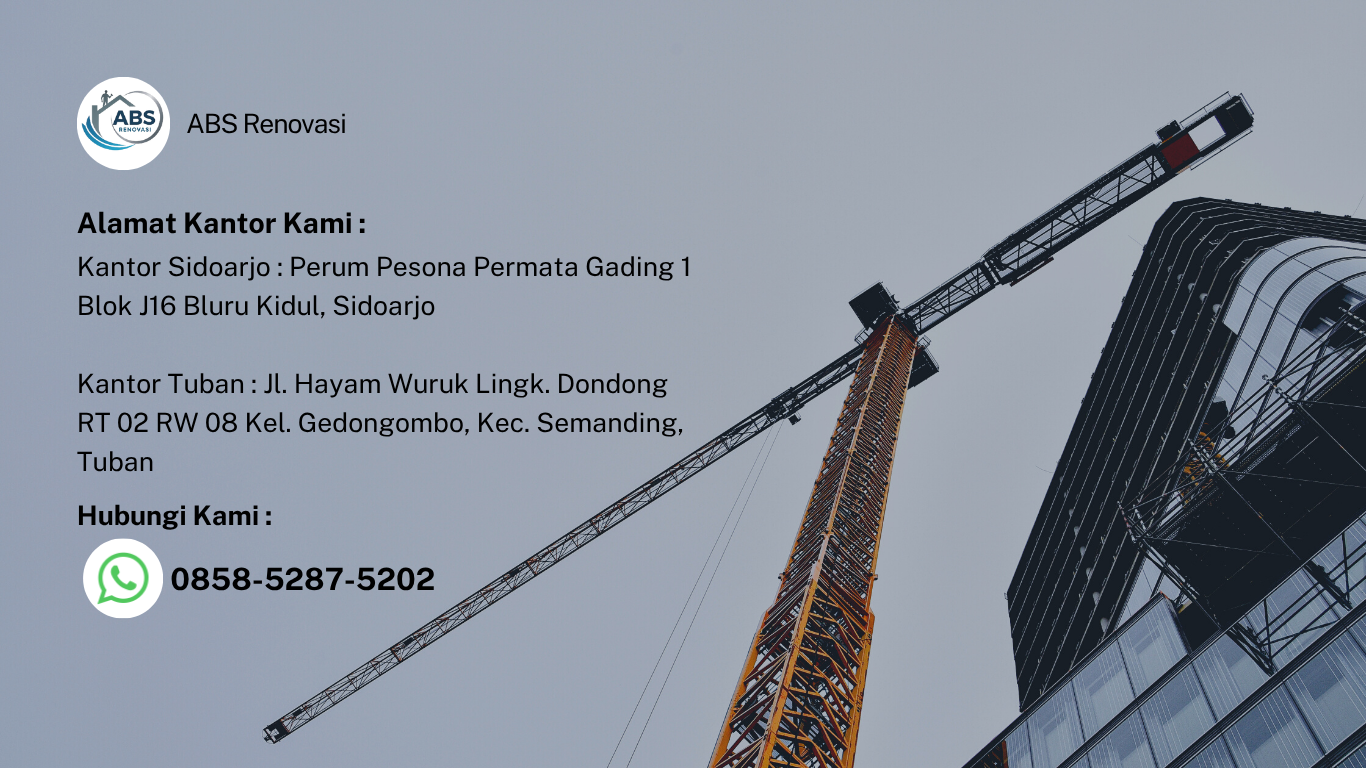 Jasa Renovasi Sidoarjo